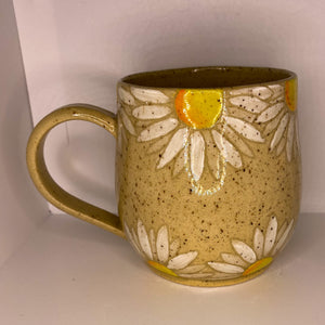 Daisy Speckled Mug