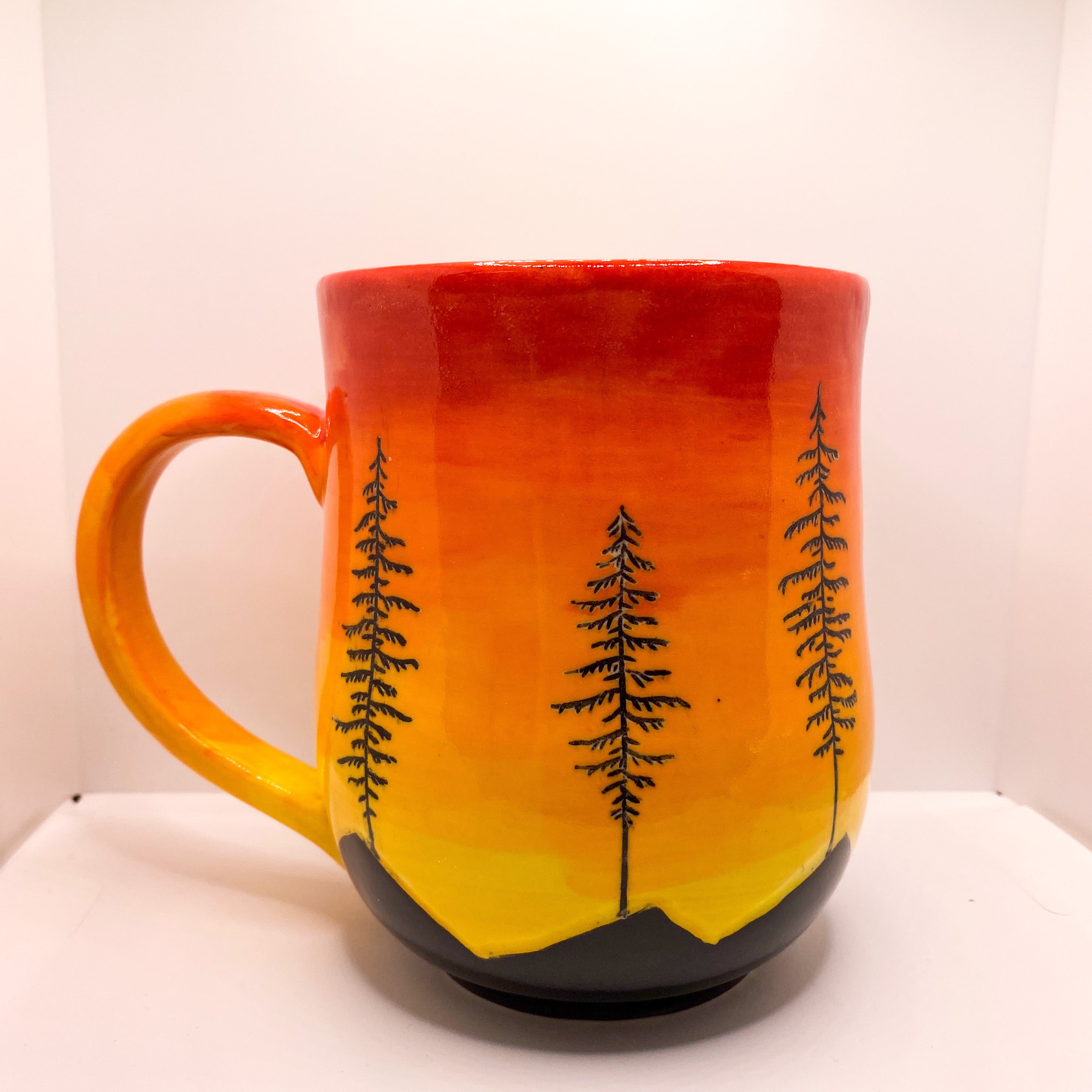 Tree Mug (warm tones)